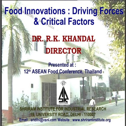 Foodinnovation thailand