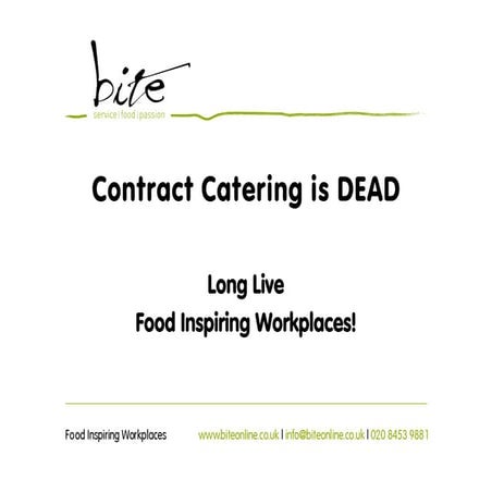 Food Inspired Workplaces