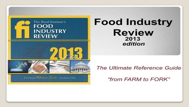 Food Institute Top Trends