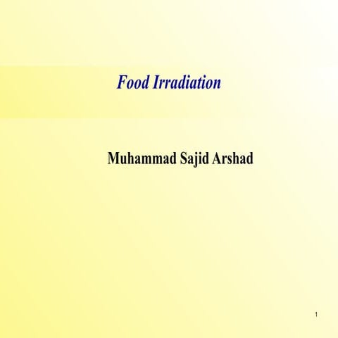 Food Irradiation.pptx....................