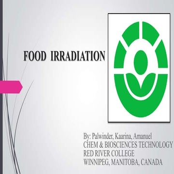 FOOD IRRADIATION :)