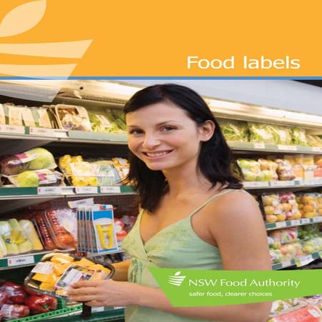 Foodlabelling brochure