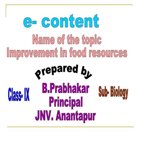 Food ppt