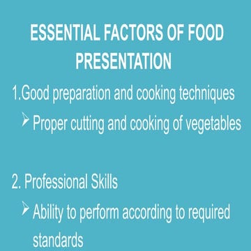 Technology and Livelihood 10 Food presentation.pptx