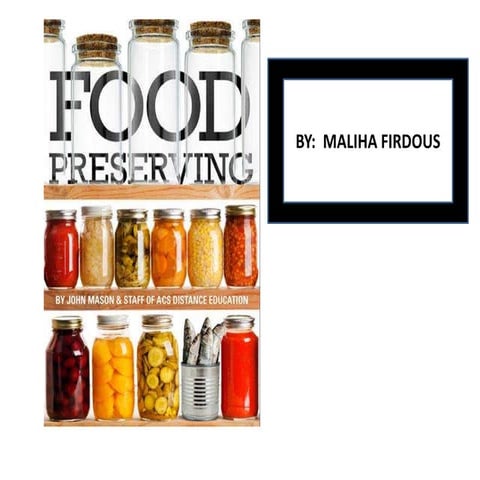 Food preservation