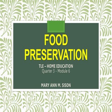 Food Preservation.pptx
