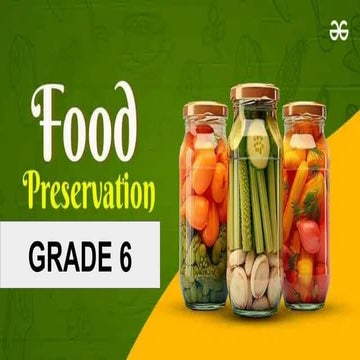 Food Preservation Ppt Food Preservation Ppt Pptx