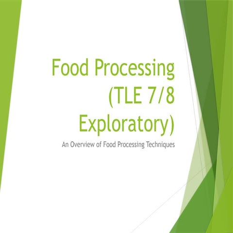 STP {Food Processing}.pptx