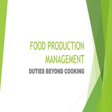 Chapter 5 - Writing Business Plan - Production Plan | PPTX