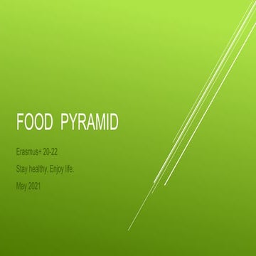 Food pyramid erasmus