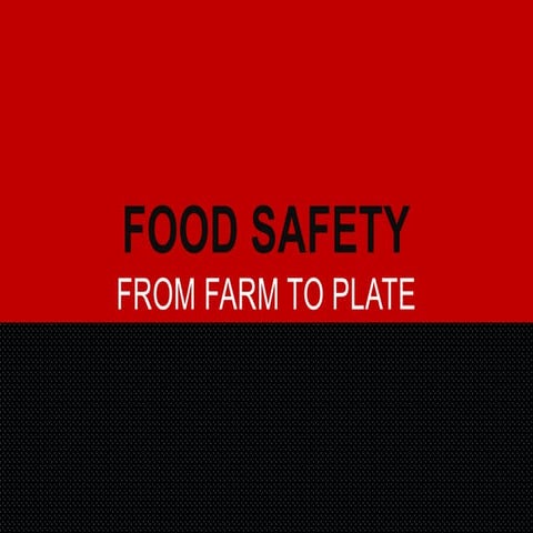 Food safety