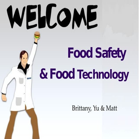 Food Safety And Technology