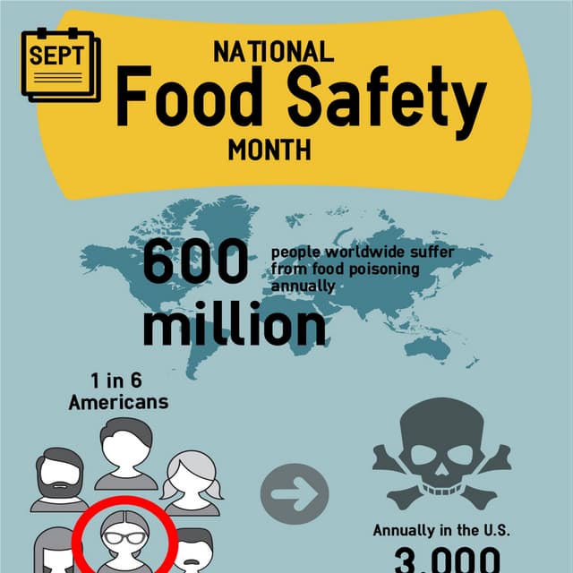 Food Safety Infographic PDF