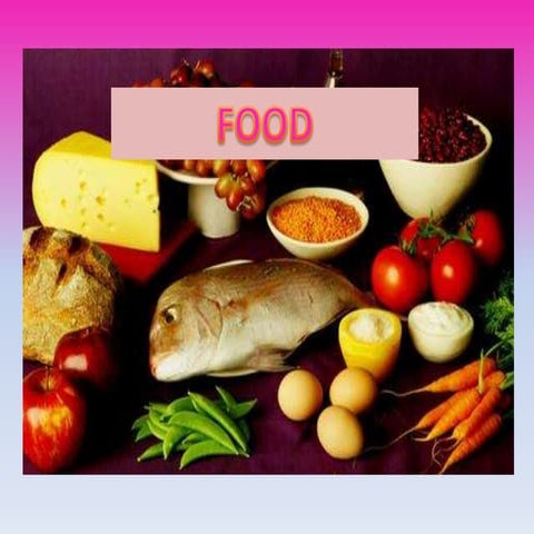 Describing Food: Based on the Taste and Texture | PPTX