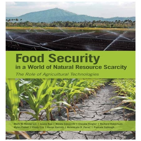 Food security- The role of agricultural technologies