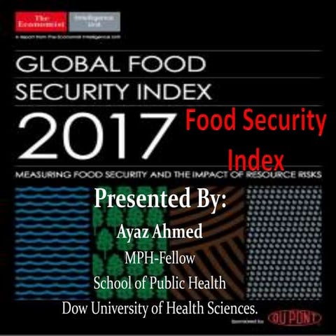 Food security index