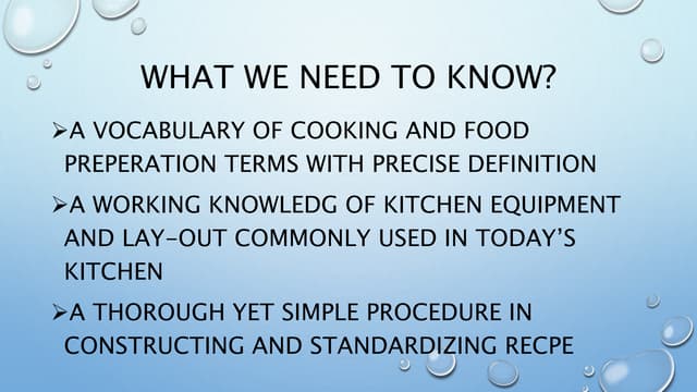 Food selection : Methods of Cooking 