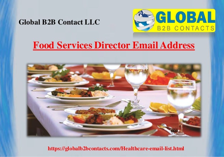 Food services director email address