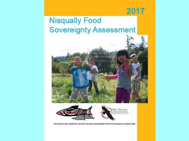Nisqually Indian Tribe Food Sovereignty Assessment