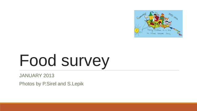 Food survey