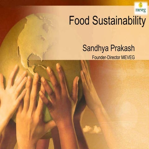 Food sustainability