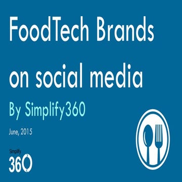 Why Food Tech Brands Love Social Media?