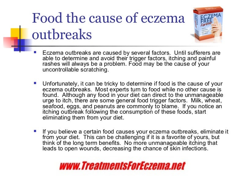 eczema causes food