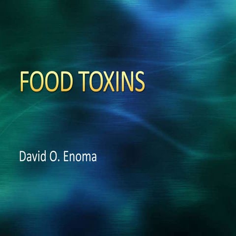Food toxins
