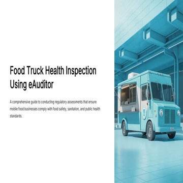 Ecosure Inspection Checklist with eAuditor Audits & Inspections | PDF