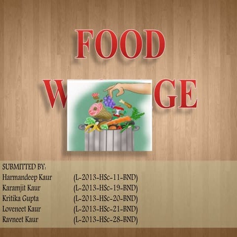 Food wastage.ppt