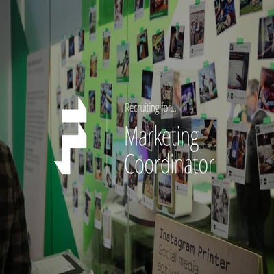 Foolproof marketing coordinator job