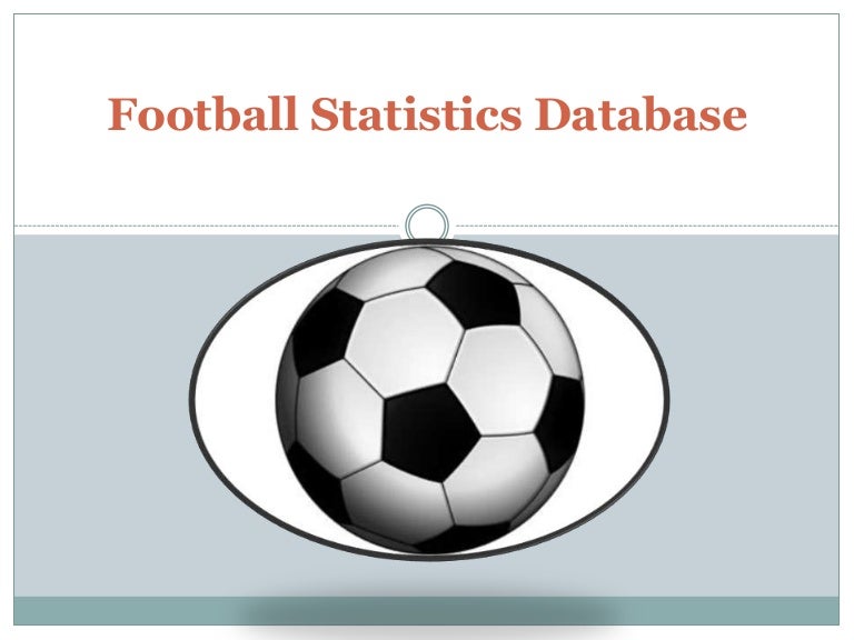 Football Statistics Database