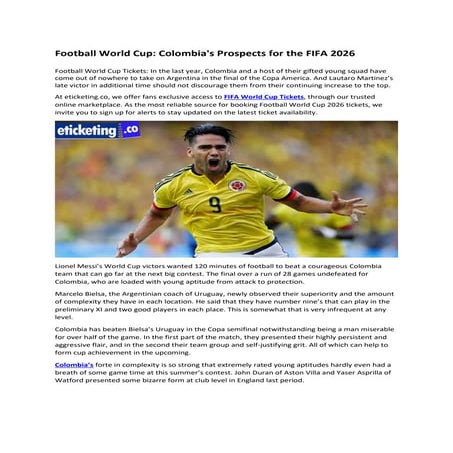  Football World Cup Colombia's Prospects for the FIFA 2026.docx Motiv 