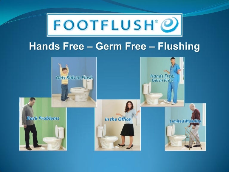 FOOT FLUSH The Hands Free, Germ Free, Toilet Flushing Foot Pedal