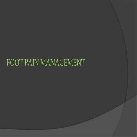 Ultrasound Guided Foot and Ankle Injections | PPTX