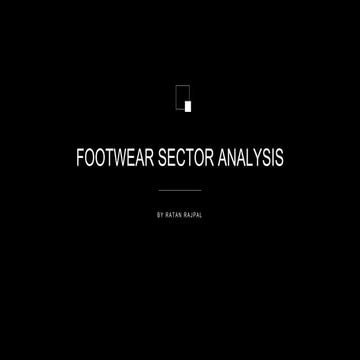 Footwear Market Analysis