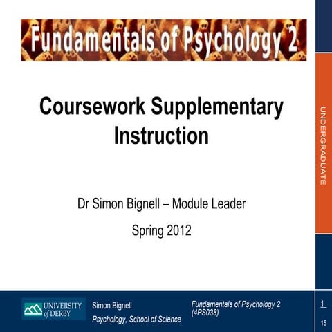 FOP2 Supplementary Coursework Instructions