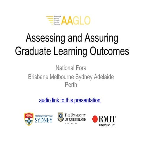 AAGLO Forum May 2012v2