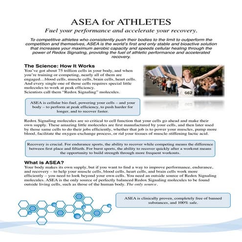 ASEA for Athletes | PDF