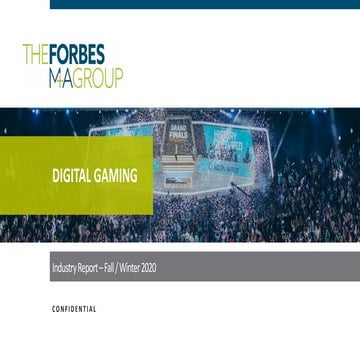 Gaming and eSports | PDF
