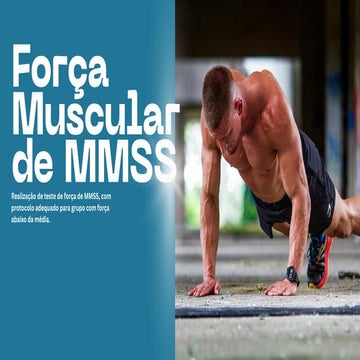 Força muscular de Músculos do Membro Superior | PDF