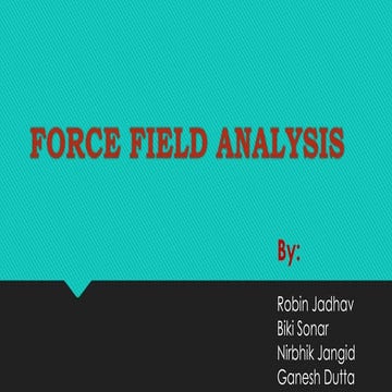 Force field analysis