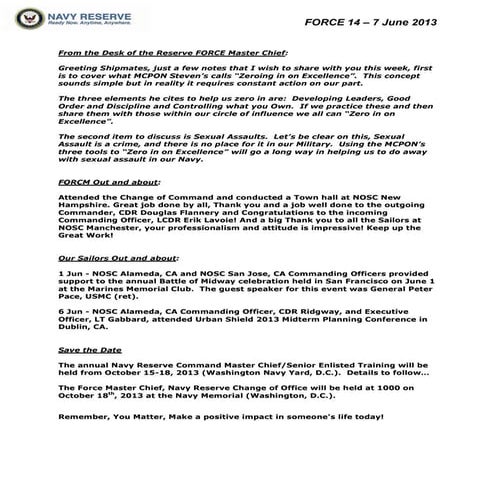 Force 14   issue  #14