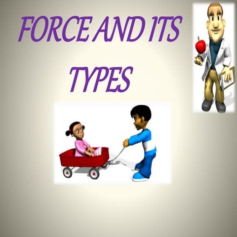 Force and its types