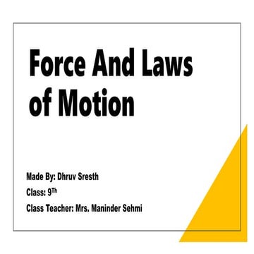 Force And Laws of Motion.pptx