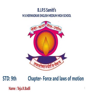 FORCE AND LAWS OF MOTION.pptx ppt ppt ppt