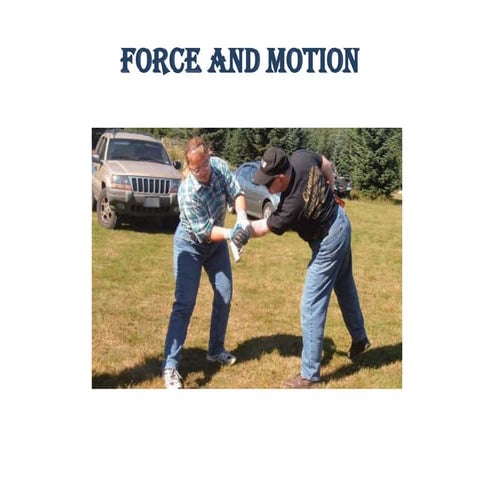 Force and motion