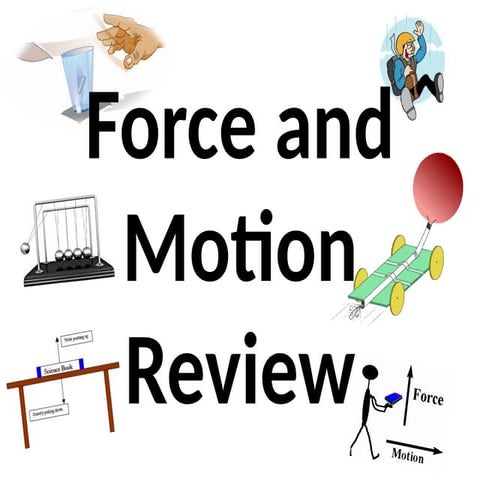 Force and Motion for lower Grades keystage 1 | PPTX