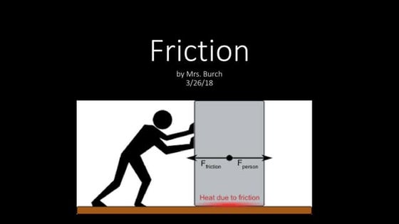 Friction Force Examples What Is Friction Friction, Force That Resists