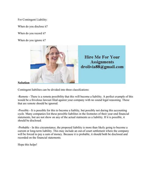 For Contingent Liability- When do you disclose it- When do you record.docx